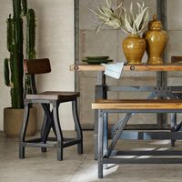 Tatum Industrial Style Counter Stool