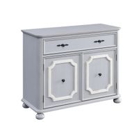 ACME Enyin Cabinet, Gray Finish