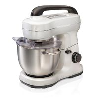 Hamilton Beach - 300 Watt 7 Speed Stand Mixer - White