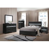 ACME Naima Twin Bed, Black