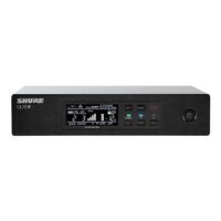 Shure QLXD4 - wireless microphone receiver for wireless microphone