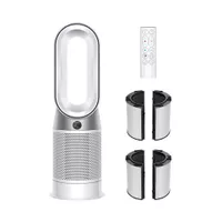 Dyson - Purifier Hot+Cold Purifying Heating Fan HP7C White/Silver