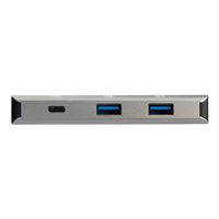 StarTech.com 3 Port USB C Hub with Gigabit Ethernet RJ45 GbE Port 2x USB-A 1x USB-C SuperSpeed 10Gbps USB 3.1/3.2 Gen 2 Type C Hub Adapter USB Bus Powered Aluminum Works w/TB3 - Windows/macOS/Linux - hub - 3 ports
