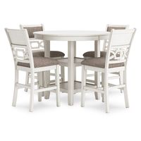 Erinberg Counter Height Dining Table and 4 Barstools (Set of 5)