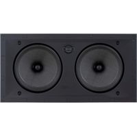 Sonance - VP66 LCR SINGLE SPEAKER - Visual Performance 6-1/2" 2-Way In-Wall Rectangle LCR Speaker (Each) - Paintable White
