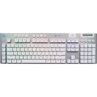 Logitech - G915 X LIGHTSPEED Full-size Wireless Mechanical GL Brown Tactile Switch Gaming Keyboard for PC/Mac with RGB Backlighting - White