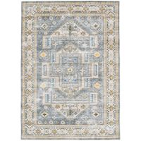 Walton Gray And Beige 3X5 Washable Area Rug