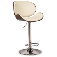 Bone Bellatier Tall Upholstered Swivel Barstool(1/CN)