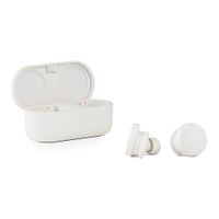 Denon - PerL True Wireless Active Noise Cancelling In-Ear Earbuds - White