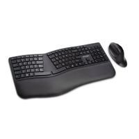 Kensington Pro Fit Ergo Wireless Keyboard and Mouse - keyboard and mouse set - US - black Input Device