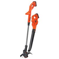 Black & Decker - 20V MAX Lithium Trimmer/Edger + Sweeper w/ 2 Battery Combo Kit