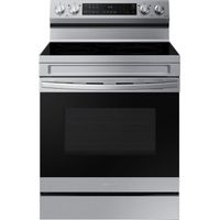 Samsung - 6.3 cu. ft. Freestanding Elect...