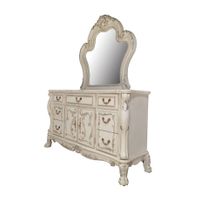 ACME Dresden Dresser, Bone White Finish