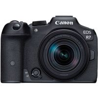 Canon - EOS R7 Mirrorless Camera with RF-S18-150mm f/3.5-6.3 IS STM Lens - Black