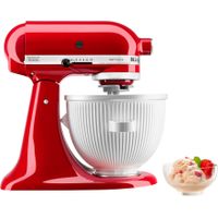 KitchenAid - Ice Cream Maker Attachment KSMICM - White