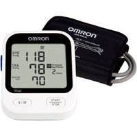 OMRON 5 Series Blood Pressure Monitor (BP7255), Upper Arm Cuff, Digital Bluetooth Blood Pressure Machine - White