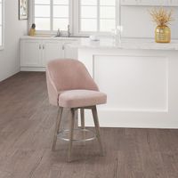 Pink Pearce Counter Stool with Swivel Seat