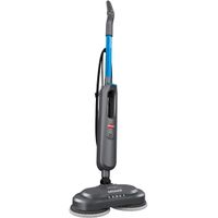 BISSELL - SpinWave SmartSteam Scrubbing & Sanitizing Spin Mop - Titanium