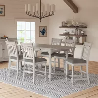 New Haven Carmel And Cocoa Gathering Height Table