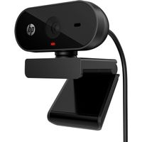 HP - 320 Full HD 1080p Webcam for Laptops and Chromebooks - Black