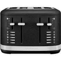 KitchenAid 4 Slice Toaster, KMT4109BK, Cast Iron Black