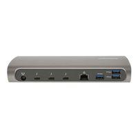 StarTech.com Thunderbolt 4 Dock 96W Power Delivery Single 8K or Dual Monitor 4K 60Hz 3x TB4/USB4 ports 4x USB-A ports SD GbE Thunderbolt 4 Docking Station for Windows or TB3 MacBook - 0.8m TB4 Dock Cable (TB4CDOCK) - docking station - Thunderbolt 4 - 3 x Thunderbolt - 1GbE
