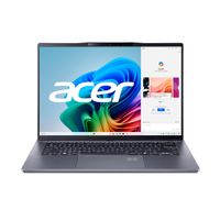 Acer - Swift Go 14 AI - Copilot+ PC - 14.5" IPS 2560 x 1600 120Hz - Snapdragon X Plus - 16GB Memory - 1TB SSD - Steel Gray