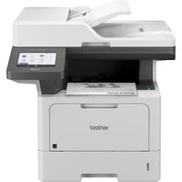 Brother - MFC-L5915DW Wireless Black-and-White All-in-One Laser Printer with Duplex Print, Scan, and Copy - Grey/Black