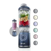 Ninja - Blast Max Portable Blender with 22oz Twist & Go Vessel - Deep Navy