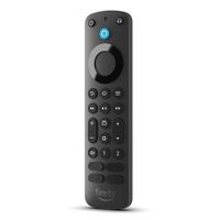Amazon - Fire TV Remote Pro with remote finder, Alexa, TV controls, and backlit buttons (requires compatible Fire TV device) - Black