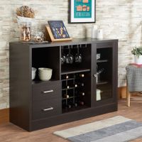 ACME Hazen Wine Cabinet, Espresso