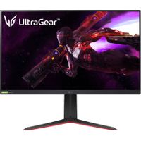 LG - UltraGear 32 Nano IPS QHD 1-ms G-SYNC Compatible Monitor with HDR - Black