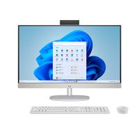 HP - 27" Full HD Touch-Screen All-in-One with Adjustable Height - Intel Core Ultra 7 - 16GB Memory - 1TB SSD - Shell White