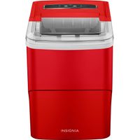 Insignia&trade; - Portable Ice Maker with Auto Shut-Off - Red