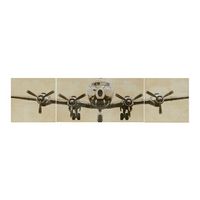 Flight Time Triptych 3-piece Canvas Wall Art Set