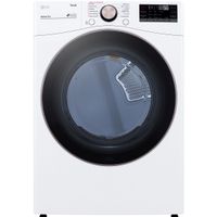 LG 7.4-Cu. Ft. Front Load Gas Dryer with...