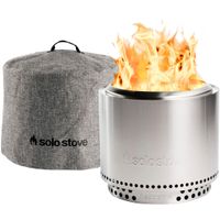 Solo Stove - Bonfire + Stand & Shelter 2.0 Bundle - Stainless Steel