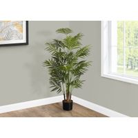 Artificial Plant - 47"H / Indoor Areca Palm Tree/ 5" Pot