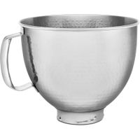 KitchenAid 5-Quart Tilt-Head Hammered Stainless Steel Bowl