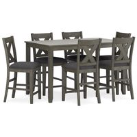 Caitbrook Counter Height Dining Table and Bar Stools (Set of 7)