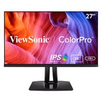 ViewSonic - ColorPro VP2756-2K 27 IPS QHD Monitor (DisplayPort USB HDMI) - Black