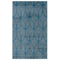 Chaney Blue And Light Gray 4.3X7.3 Area Rug