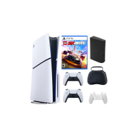 Playstation 5 Slim + Lego 2K Drive Bundle with Extra Controller, Accessories