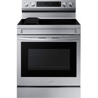 Samsung - 6.3 cu. ft. Freestanding Elect...