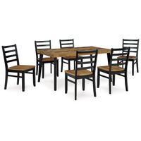 Blondon Dining Table and 6 Chairs (Set of 7)