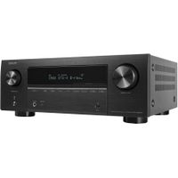 Denon - AVR-X3800H (105W X 9) 9.4-Ch. with HEOS and Dolby Atmos 8K Ultra HD  HDR Compatible AV Home Theater Receiver with Alexa - Black