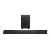 Hisense - 3.1.2 CH AX Series Dolby ATMOS Soundbar with Wireless Subwoofer - Black