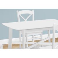 Dining Table - 36"X 48" / White Veneer Top