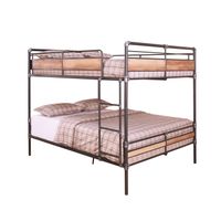 ACME Brantley II Bunk Bed (Q/Q), Sandy Black & Dark Bronze Hand-Brushed