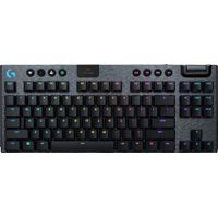 Logitech - G915 LIGHTSPEED TKL Wireless Mechanical GL Linear Switch Gaming Keyboard with RBG Backlighting - Black